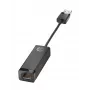 HP USB 3.0 į Gigabit RJ45 adapteris G2, laidinis, USB, Ethernet, juoda