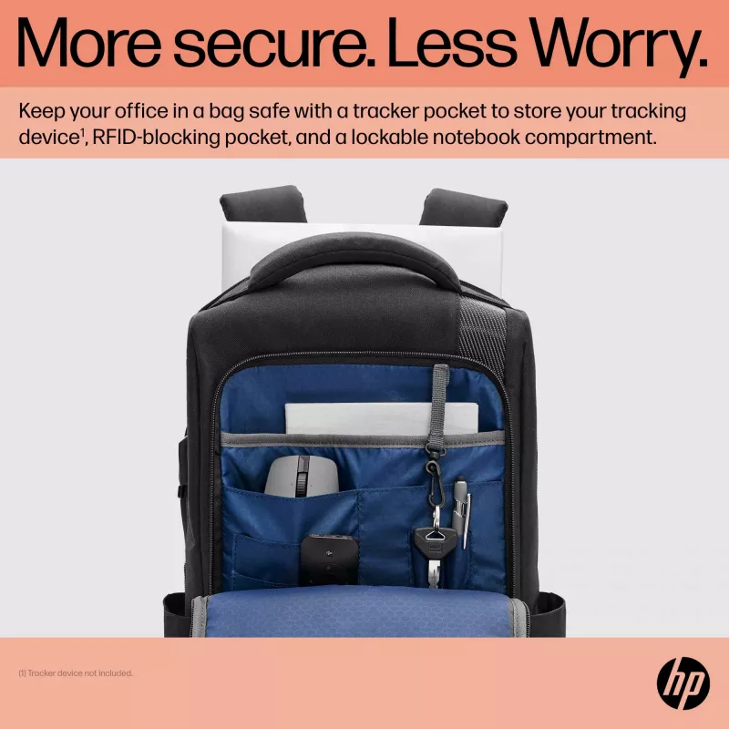 HP Renew Executive 16 colių nešiojamojo kompiuterio kuprinė, kuprinė, 40,9 cm (16,1 colio), 890 g