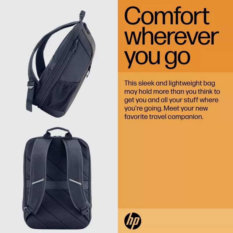 HP Travel 18 Litrų 15.6 Iron Pilka Nešiojamojo Kompiuterio Kuprinė