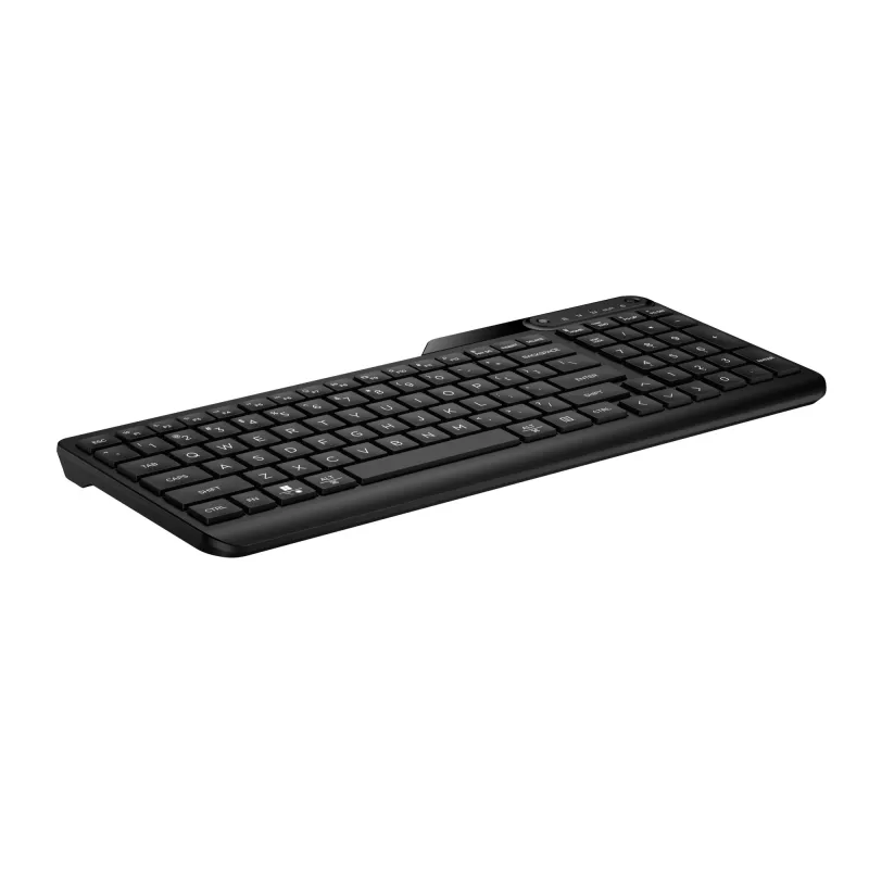 HP 475 belaidė klaviatūra su dviem režimais, pilno dydžio (100%), belaidė, RF belaidė + Bluetooth, membraninė, juoda