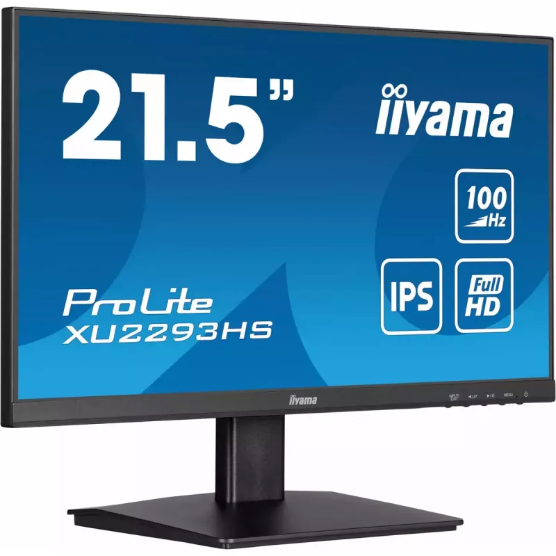 iiyama ProLite XU2293HS-B6 kompiuterio monitorius 54,6 cm (21,5 colio) 1920 x 1080 pikselių Full HD LED juodas