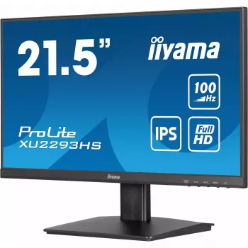 iiyama ProLite XU2293HS-B6 kompiuterio monitorius 54,6 cm (21,5 colio) 1920 x 1080 pikselių Full HD LED juodas