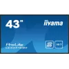 iiyama PROLITE LE4341S-B2 Skaitmeninės reklamos plokščiasis ekranas 108 cm (42,5 colio) LCD 350 cd/m² Full HD Juoda 18/7