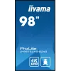 Skaitmeninių ženklų plokščiasis ekranas iiyama LH9875UHS-B2AG 97,5 colio LED 4K Ultra HD 3840 x 2160