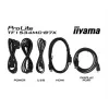 iiyama TF1534MC-B7X kompiuterio monitorius 38,1 cm (15 colių) 1024 x 768 pikselių XGA LED jutiklinis ekranas, skirtas keliems vartotojams, juodos spalvos