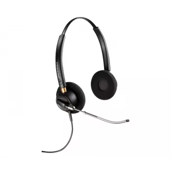 HP Poly EncorePro 520V dvikanalė ausinė VoiceTube +Quick Disconnect