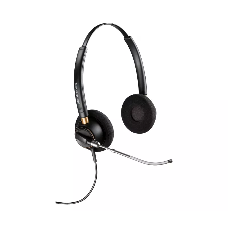 HP Poly EncorePro 520V dvikanalė ausinė VoiceTube +Quick Disconnect