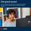 HP Poly Blackwire 5220 Stereo USB-C ausinės + 3,5 mm kištukas + USB-C/A adapteris (didmeninė prekė)