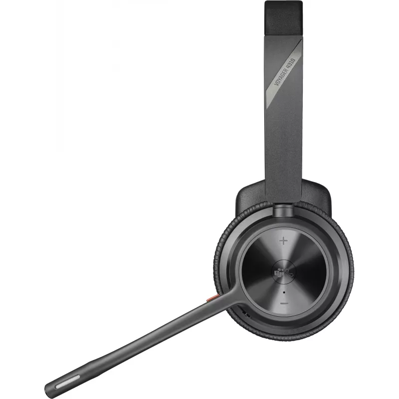 HP Poly Voyager 4310 Microsoft Teams sertifikuota USB-C ausinė + BT700 adapteris