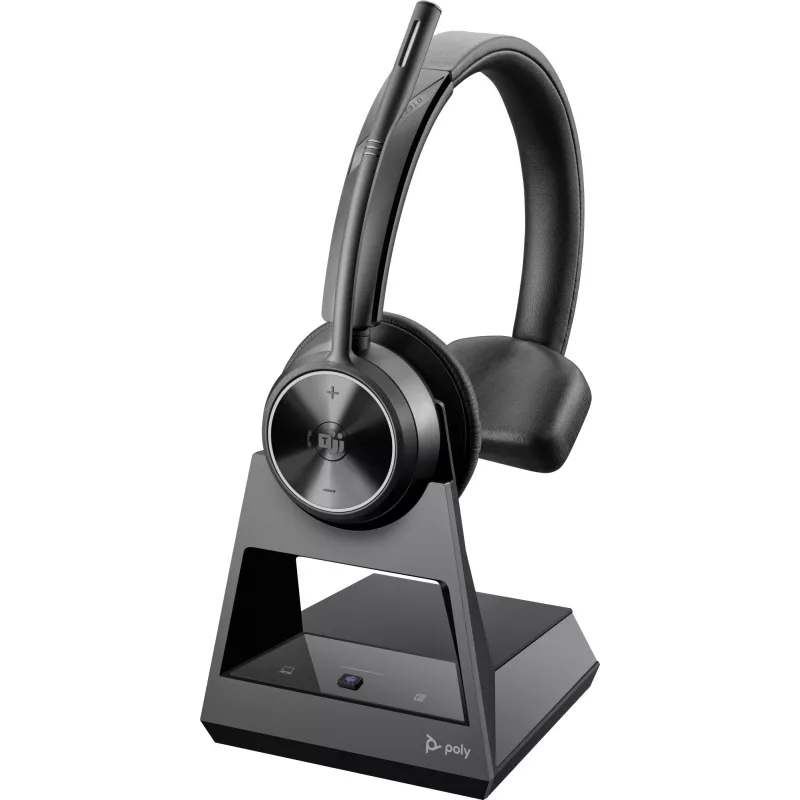 HP Poly Savi 7310 UC Monaural Microsoft Teams sertifikuotas DECT 1880-1900 MHz ausinių rinkinys