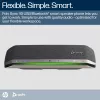 HP Poly Sync 40 Microsoft Teams sertifikuotas garsiakalbis, sidabrinis, Windows 10, Windows 11, MacOS, 30 h, RoHS, Federalinė ryšių komisija (FCC), CE, 38 mm
