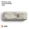 HP Poly Sync 40 Microsoft Teams sertifikuotas garsiakalbis, sidabrinis, Windows 10, Windows 11, MacOS, 30 h, RoHS, Federalinė ryšių komisija (FCC), CE, 38 mm