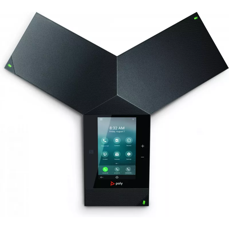 IP konferencinis telefonas POLY Trio 8800 su PoE ir 5 colių ekranu