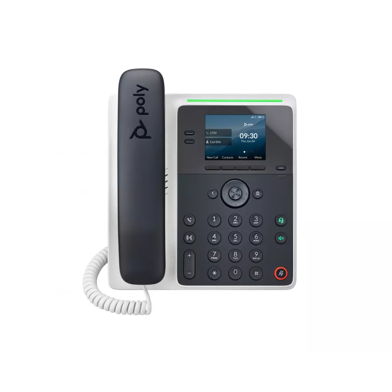 HP Poly Edge E100 IP telefonas ir PoE, IPS, 320 x 240 pikselių, 4:3, HTTPS, ENERGY STAR, EAC, RoHS, Federalinė ryšių komisija (FCC), CE