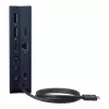 Docking stotelė ASUS SimPro Dock 2 Wired Thunderbolt 3 — HDMI 2.0, DP 1.4, VGA, 3x USB-A, TB3 pagrindinis, Gigabit Ethernet, Kensington užraktas