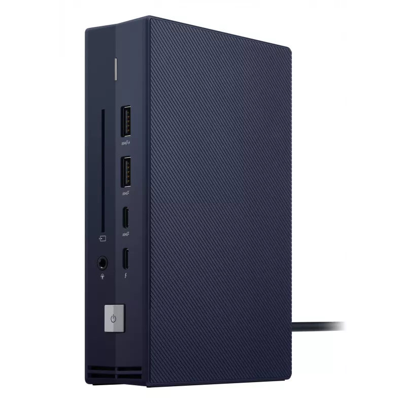 Docking stotelė ASUS SimPro Dock 2 Wired Thunderbolt 3 — HDMI 2.0, DP 1.4, VGA, 3x USB-A, TB3 pagrindinis, Gigabit Ethernet, Kensington užraktas