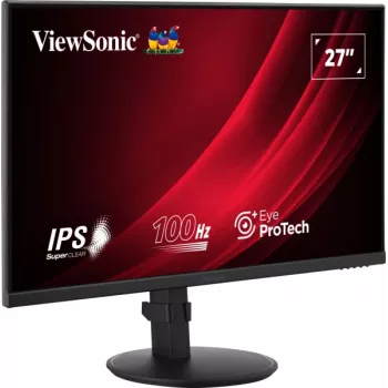 Viewsonic VG2708A kompiuterio monitorius 68.6 cm (27 col.) 1920 x 1080 pikselių Full HD LED juodas
