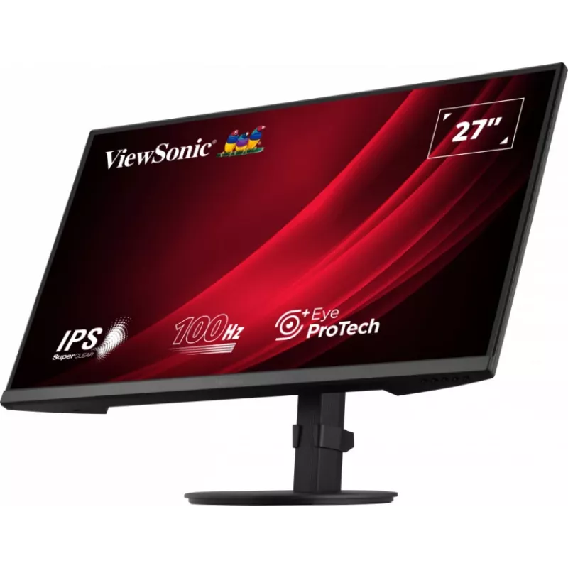 Viewsonic VG2708A kompiuterio monitorius 68.6 cm (27 col.) 1920 x 1080 pikselių Full HD LED juodas