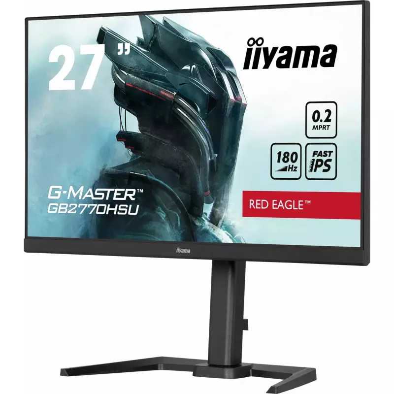 iiyama G-MASTER GB2770HSU-B6 kompiuterio monitorius 68,6 cm (27 colių) 1920 x 1080 pikselių Full HD LCD juodas