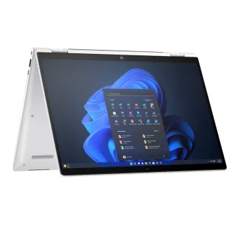 HP Elite x360 1040 G11 Intel Core Ultra 7 155H Hybrid (2-in-1) 35,6 cm (14 colių) jutiklinis ekranas 2,8K 32 GB LPDDR5x-SDRAM 1 TB SSD Wi-Fi 7 (802.11be) Windows 11 Pro AI PC sidabrinis