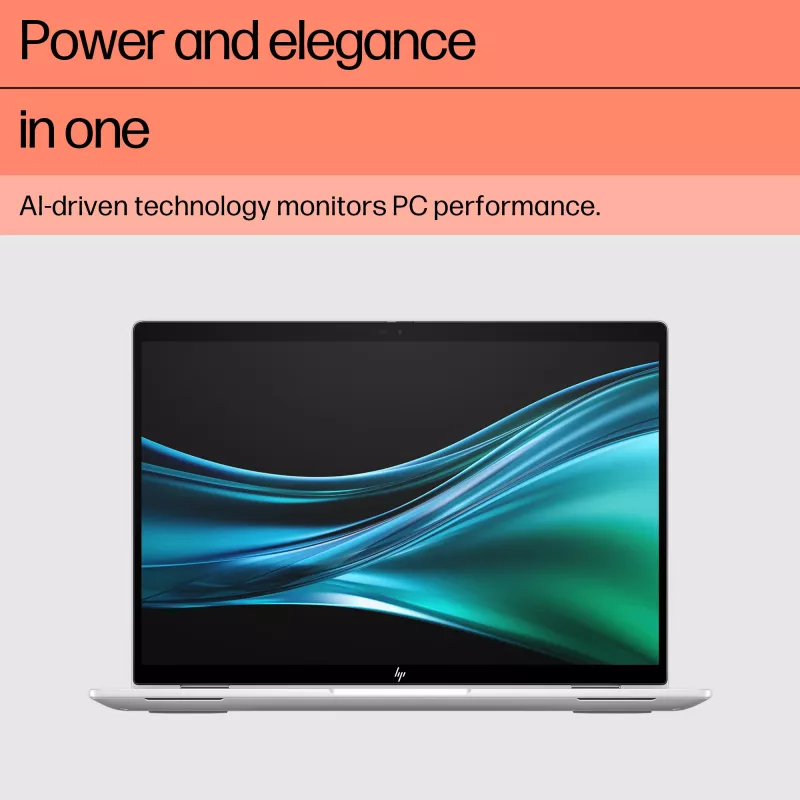 HP Elite x360 1040 G11 Intel Core Ultra 7 155H Hybrid (2-in-1) 35,6 cm (14 colių) jutiklinis ekranas 2,8K 32 GB LPDDR5x-SDRAM 1 TB SSD Wi-Fi 7 (802.11be) Windows 11 Pro AI PC sidabrinis
