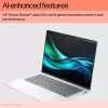 HP EliteBook 1040 G11 Intel Core Ultra 7 155H nešiojamasis kompiuteris 35,6 cm (14 colių) WUXGA 16 GB LPDDR5x-SDRAM 512 GB SSD Wi-Fi 7 (802.11be) Windows 11 Pro AI PC sidabrinis