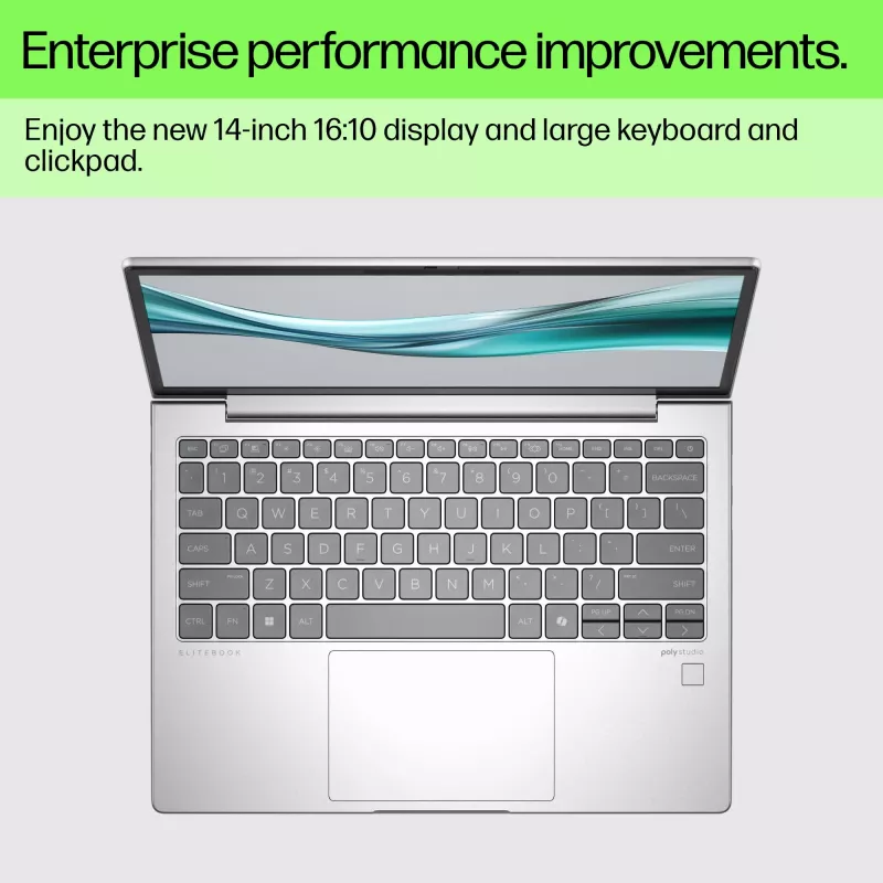 HP EliteBook 660 G11 Intel Core Ultra 5 125U nešiojamas kompiuteris 40,6 cm (16 colių) WUXGA 16 GB DDR5-SDRAM 512 GB SSD Wi-Fi 6E (802.11ax) Windows 11 Pro AI PC sidabrinis