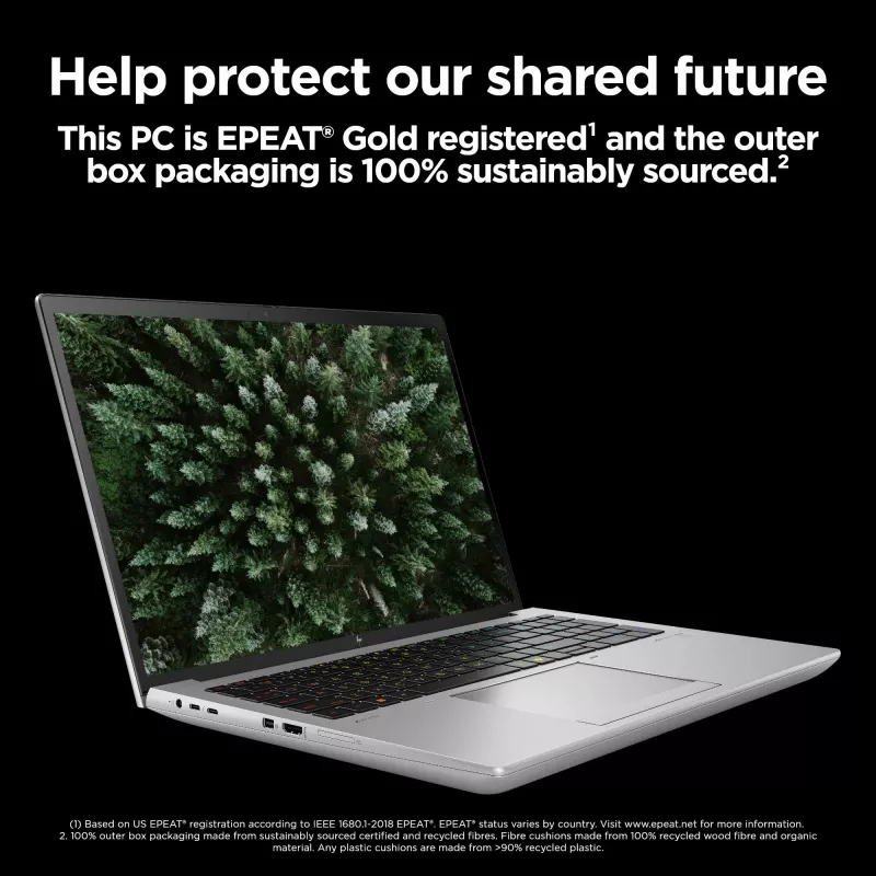 HP ZBook Fury 16 G11 Intel® Core™ i9 i9-14900HX 40,6 cm (16 colių) WQUXGA 64 GB DDR5-SDRAM NVIDIA RTX 4000 Ada „Wi-Fi 7“ (802.11be) „Windows 11 Pro“ AI darbo stotis, AI asmeninis kompiuteris