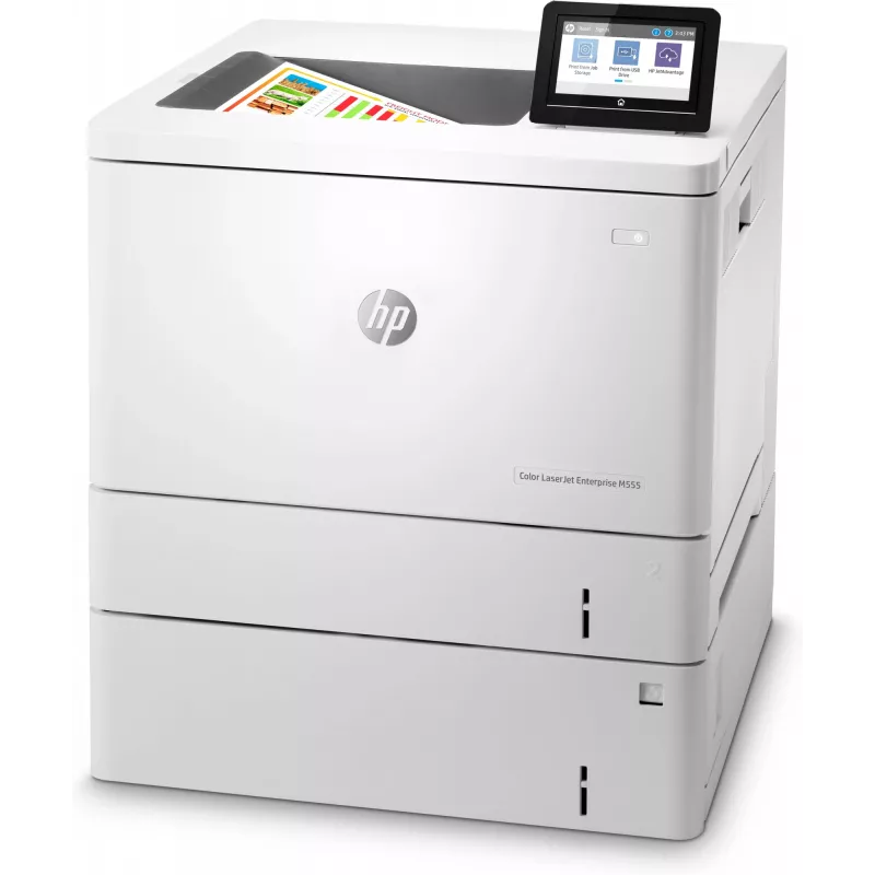 HP Color LaserJet Enterprise M555x, Laser, Spalvotas, 1200 x 1200 DPI, A4, 38 ppm, Dvipusis spausdinimas