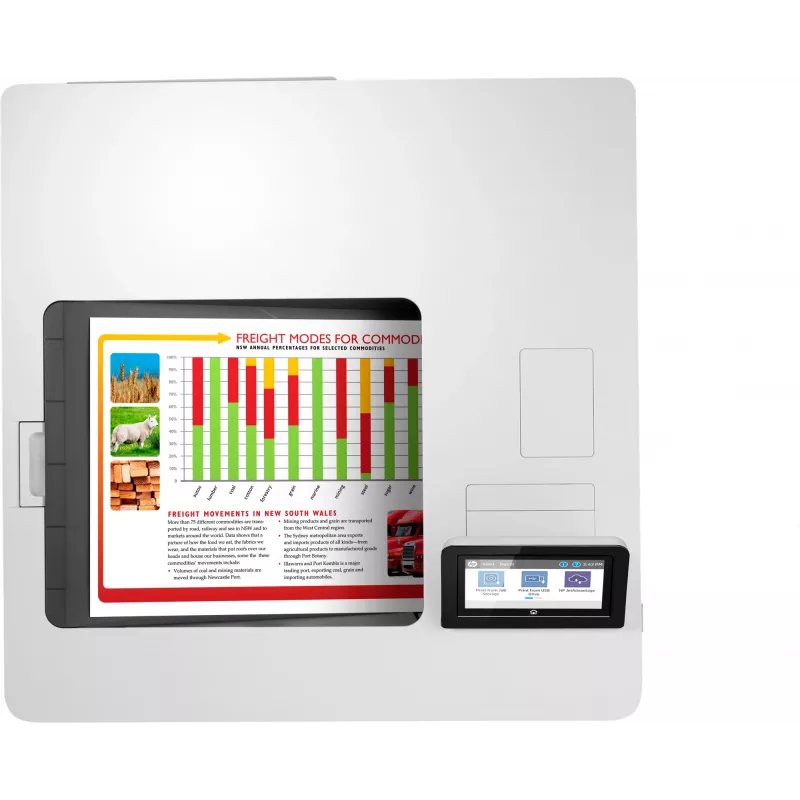 HP Color LaserJet Enterprise M555x, Laser, Spalvotas, 1200 x 1200 DPI, A4, 38 ppm, Dvipusis spausdinimas