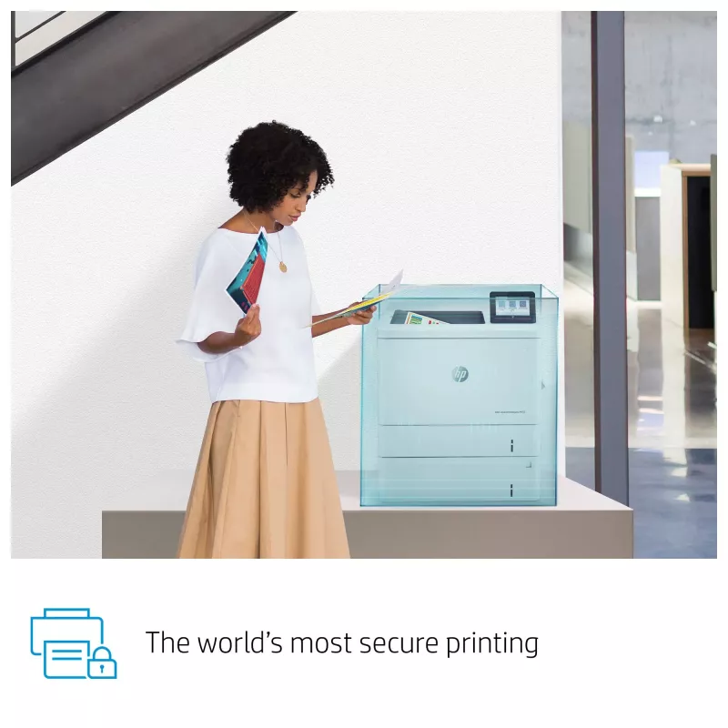 HP Color LaserJet Enterprise M555x, Laser, Spalvotas, 1200 x 1200 DPI, A4, 38 ppm, Dvipusis spausdinimas