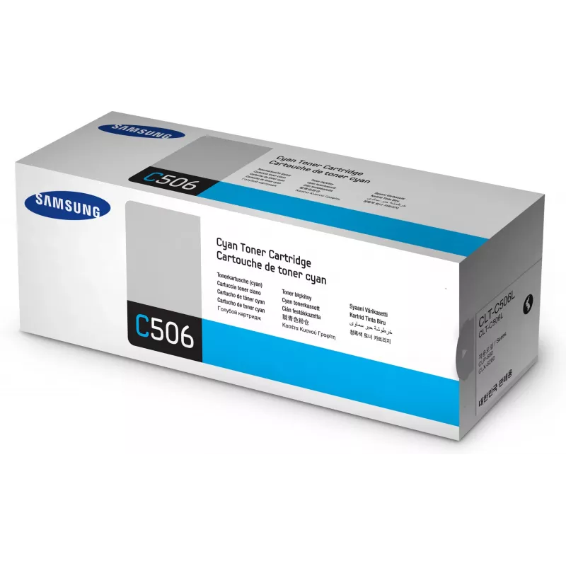 Samsung CLT-C506L High-Yield originali žydra tonerio kasetė, 1 vnt.