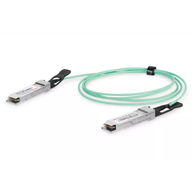 DIGITUS 100G QSFP28 į QSFP28 aktyvus optinis kabelis MMF 850nm 10m