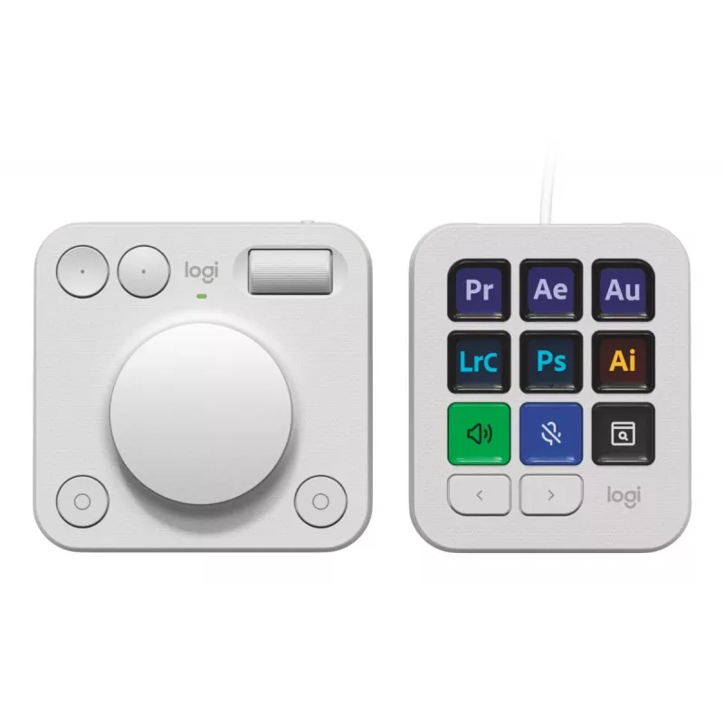 LOGITECH Mx Creative Console Pale Pilka - Emea28i-935