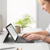 LOGITECH Folio Touch klaviatūros dėklas su apšvietimu ir jutikliniu kilimėliu Oxford Grey, skirtas iPad Air (4 kartos), vokiška QWERTZ