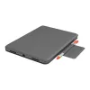 LOGITECH Folio Touch klaviatūros dėklas su apšvietimu ir jutikliniu kilimėliu Oxford Grey, skirtas iPad Air (4 kartos), vokiška QWERTZ