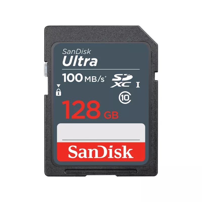 WESTERN DIGITAL SanDisk Ultra 128GB SDXC atminties kortelė 100MB/s