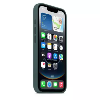 APPLE Apple Silikoninis Dėklas iPhone 16e Lake Green