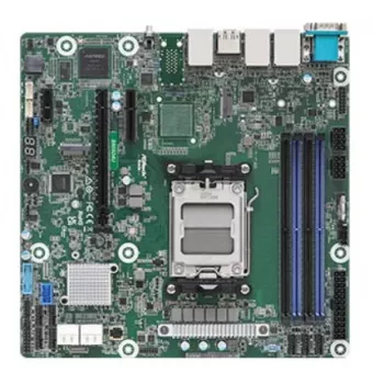 Motininė plokštė ASRock B650D4U micro ATX Server AMD B650 Express Socket AM5 DDR5, 4x DIMM, 32GB, 2x LAN, IPMI, 4x SATA III, M.2