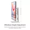 ALOGIC stalinis monitorius - Clarity Pro - 27 colių - 3840x2160 (4K UHD) su 65W PD ir internetine kamera