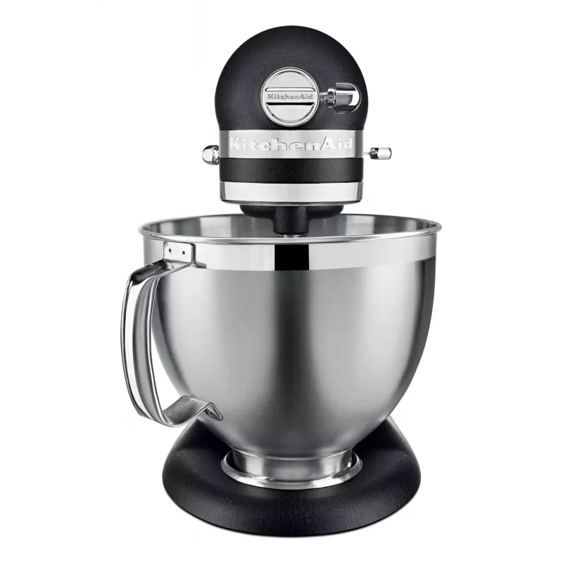 Virtuvinis kombainas KITCHENAID ARTISAN 5KSM185PS — 4,8 L nerūdijančio plieno dubuo, 300 W, 10 greičių, juodas