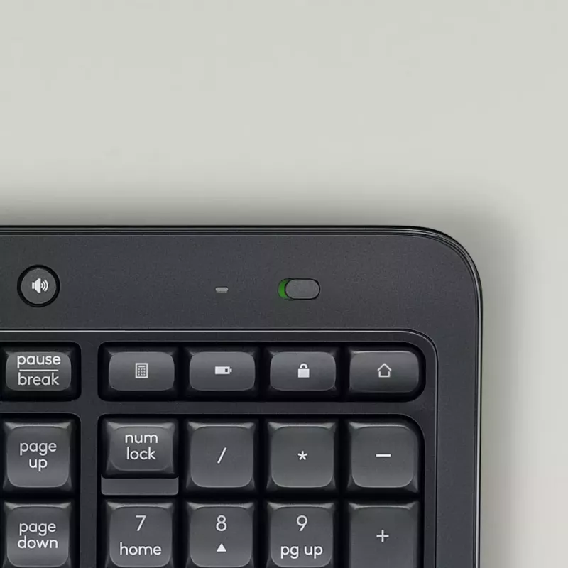 LOGITECH Mk540 Advanced belaidžių klaviatūros ir pelės rinkinys - Azerty Belgian