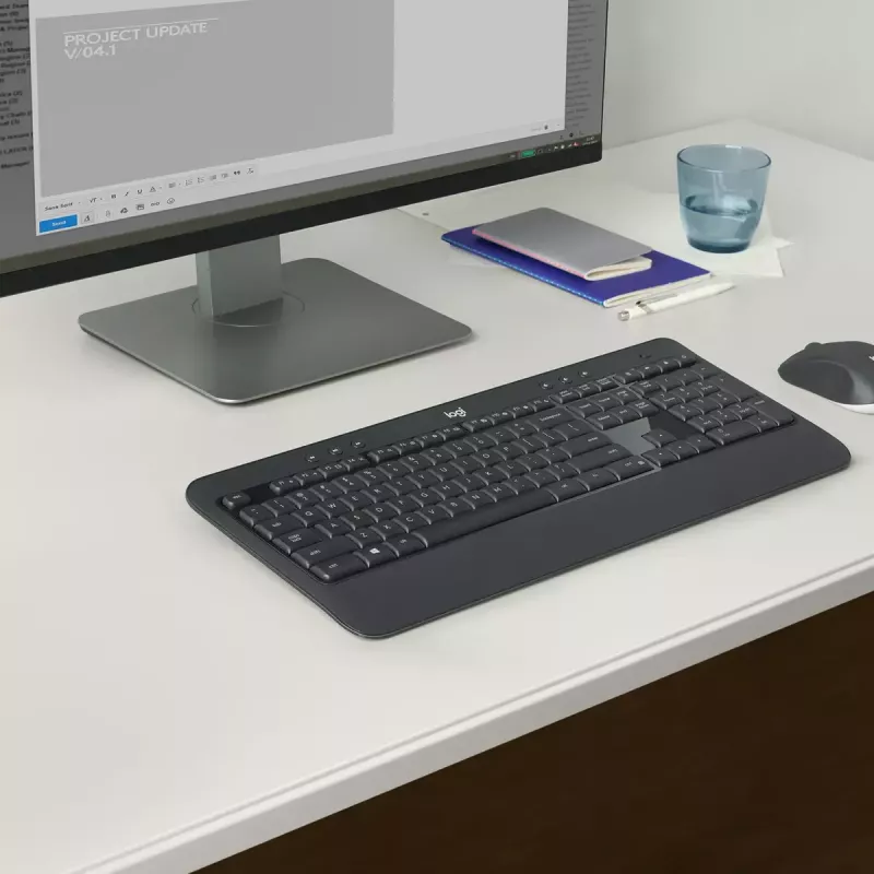 LOGITECH Mk540 Advanced belaidžių klaviatūros ir pelės rinkinys - Azerty Belgian