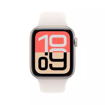 APPLE Watch SE 3 GPS + Cellular 44mm starlight Aluminium Case With Starlight Sport Band S/M