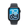 APPLE Watch SE 3 GPS + Cellular 44mm vidurnakčio aliuminio korpusas su vidurnakčio sportine juostele M/L