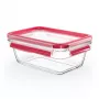 EMSA CLIP & CLOSE N10408 Rectangular Box 0.85 L Transparent 1 vnt.