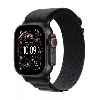 APPLE Watch Ultra 3 (2025) Lte 49mm Titanium Case su Alpine Loop Large - Juoda