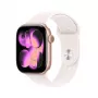 APPLE Watch Series 11 GPS 46mm rožinio aukso aliuminio korpusas su šviesiai rožiniu sportiniu dirželiu M/L