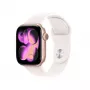 APPLE Watch Series 11 GPS + Cellular 42mm rožinio aukso aliuminio korpusas su šviesiai rožiniu sportiniu dirželiu S/M
