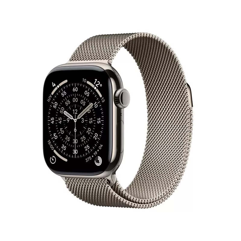 APPLE Watch Series 11 GPS + Cellular 42mm natūralus titano korpusas su natūralia Milano kilpa